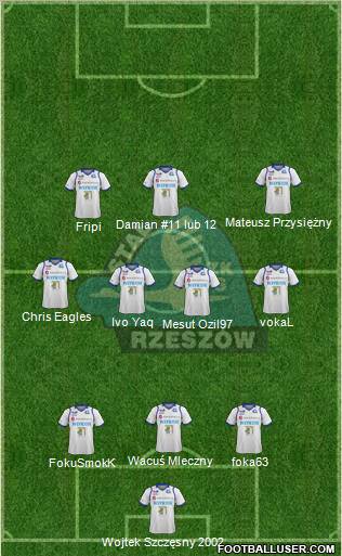 Stal Rzeszow Formation 2011