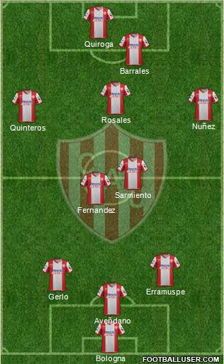 Unión de Santa Fe Formation 2011