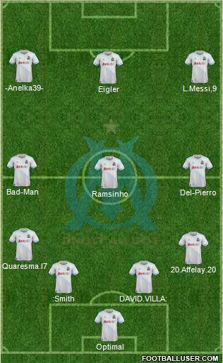 Olympique de Marseille Formation 2011