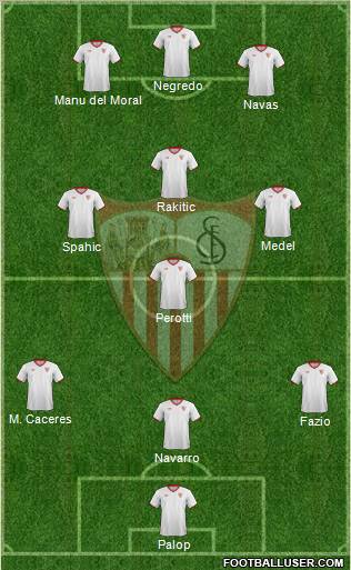 Sevilla F.C., S.A.D. Formation 2011