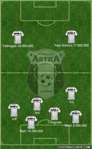 Astra Ploiesti Formation 2011