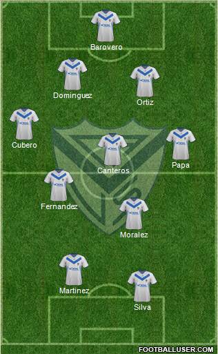 Vélez Sarsfield Formation 2011