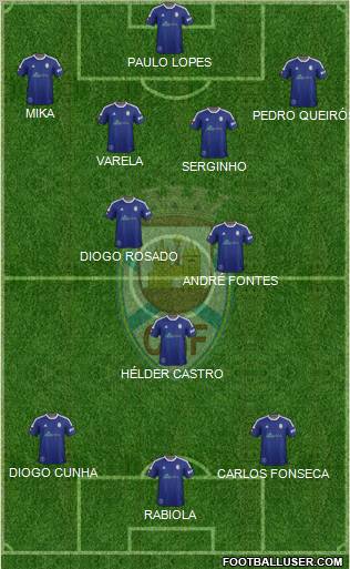 Clube Desportivo Feirense Formation 2011