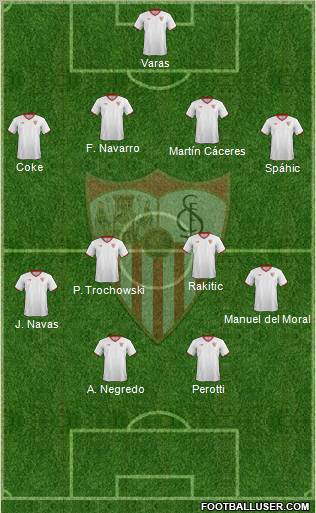 Sevilla F.C., S.A.D. Formation 2011