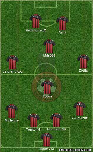 OGC Nice Côte d'Azur Formation 2011