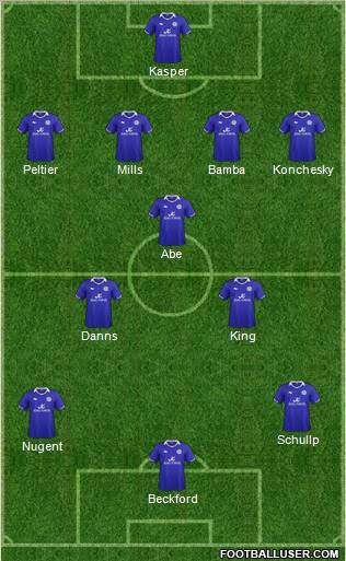 Leicester City Formation 2011