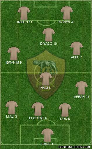 AS Roma Formation 2011