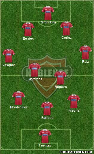 CD Ñublense S.A.D.P. Formation 2011
