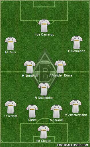 Borussia Mönchengladbach Formation 2011