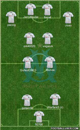 Olympique de Marseille Formation 2011