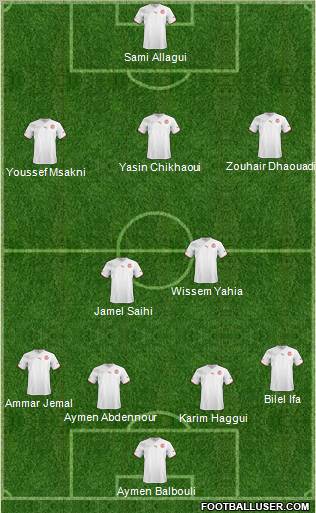 Tunisia Formation 2011