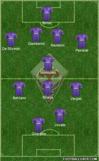 Fiorentina Formation 2011