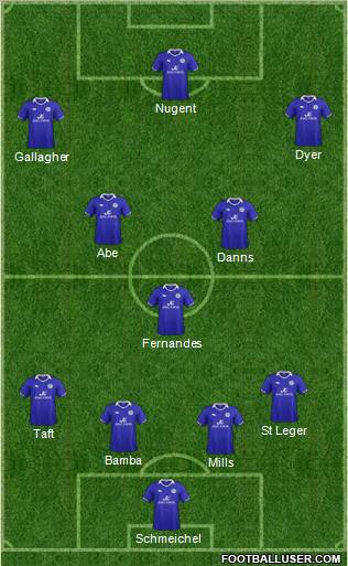 Leicester City Formation 2011