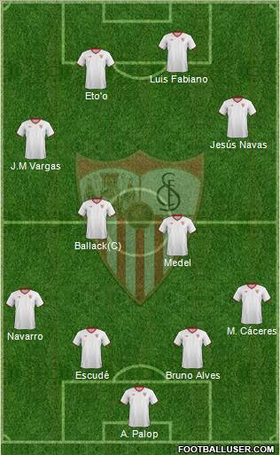 Sevilla F.C., S.A.D. Formation 2011