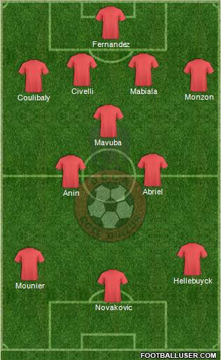 OGC Nice Côte d'Azur Formation 2011