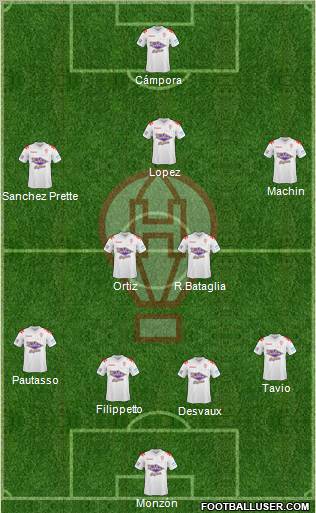 Huracán Formation 2011