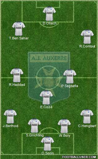 A.J. Auxerre Formation 2011