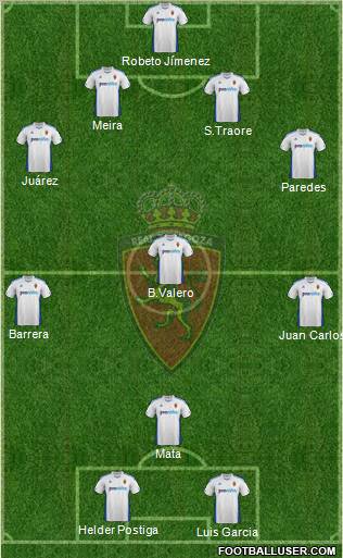 R. Zaragoza S.A.D. Formation 2011