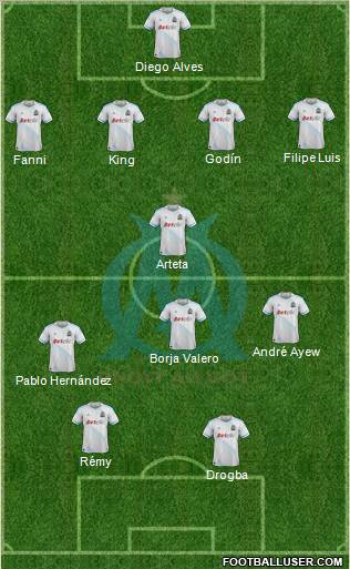 Olympique de Marseille Formation 2011