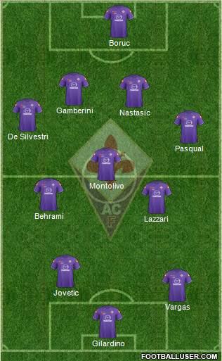 Fiorentina Formation 2011