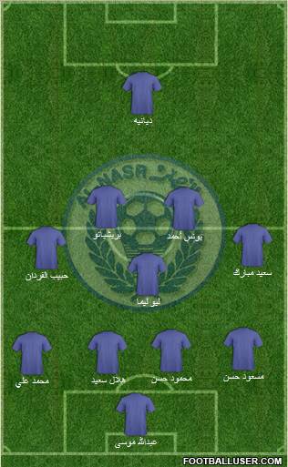 Al-Nassr (UAE) Formation 2011