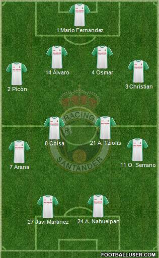 R. Racing Club S.A.D. Formation 2011