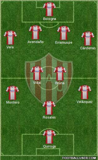 Unión de Santa Fe Formation 2011