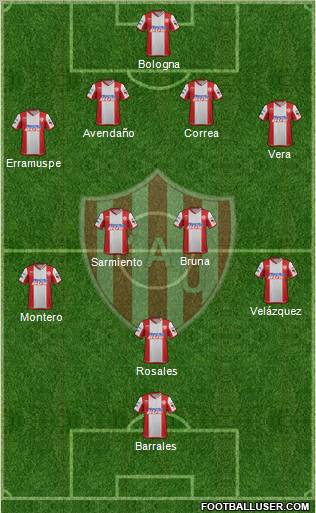 Unión de Santa Fe Formation 2011