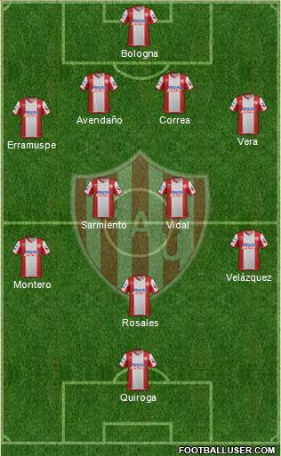 Unión de Santa Fe Formation 2011