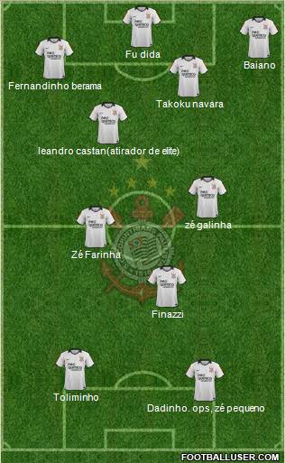 SC Corinthians Paulista Formation 2011