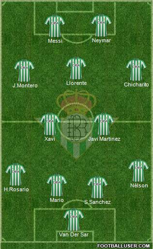 Real Betis B., S.A.D. Formation 2011