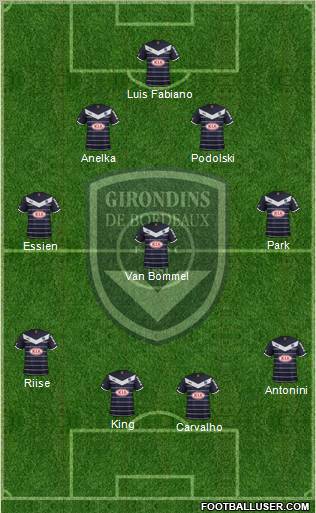 FC Girondins de Bordeaux Formation 2011