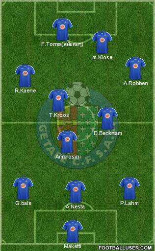 Getafe C.F., S.A.D. Formation 2011