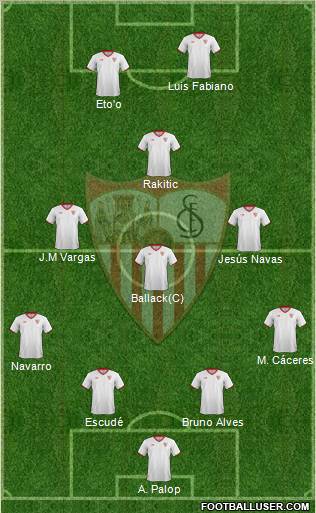 Sevilla F.C., S.A.D. Formation 2011