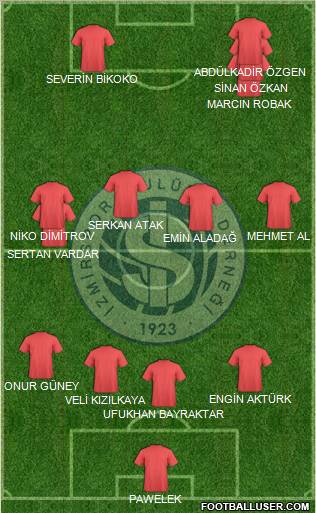 Izmirspor Formation 2011
