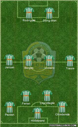 Lechia Gdansk Formation 2011