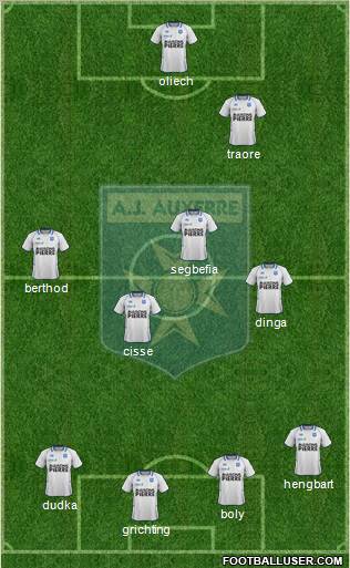 A.J. Auxerre Formation 2011