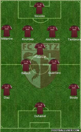 Football Club de Metz Formation 2011