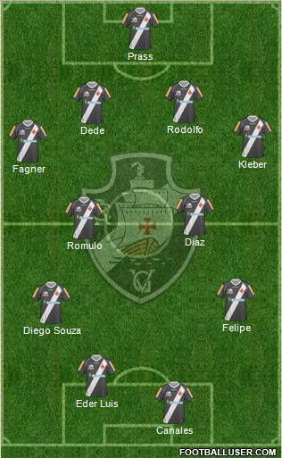 CR Vasco da Gama Formation 2011
