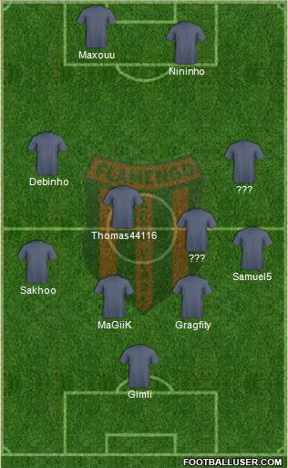 Flamengo EC de Arcoverde Formation 2011