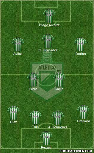 CDC Atlético Nacional Formation 2011