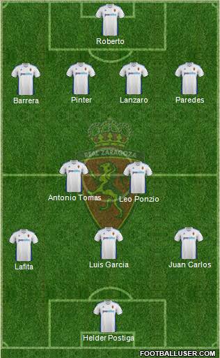 R. Zaragoza S.A.D. Formation 2011
