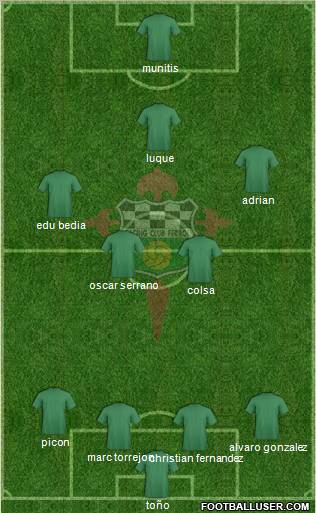 Racing Club de Ferrol S.A.D Formation 2011