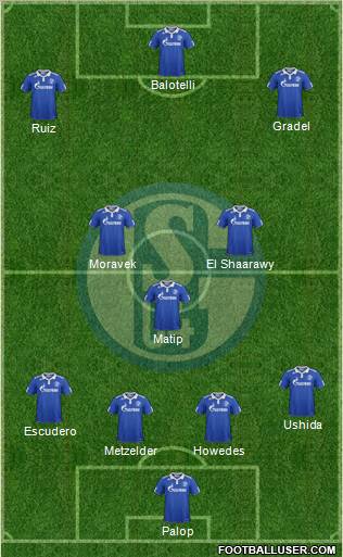 FC Schalke 04 Formation 2011