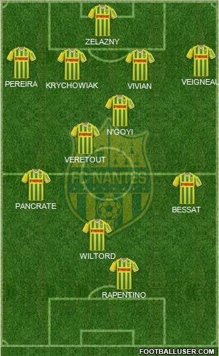 FC Nantes Formation 2011