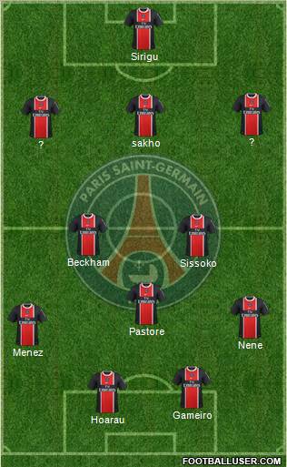 Paris Saint-Germain Formation 2011
