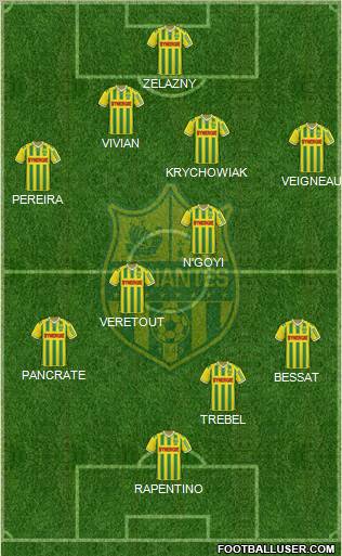 FC Nantes Formation 2011