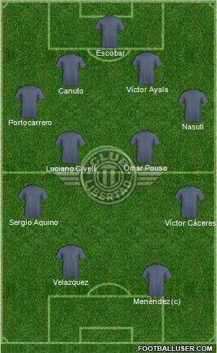 C Libertad Formation 2011