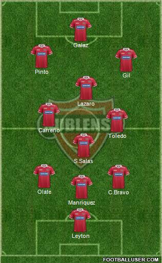 CD Ñublense S.A.D.P. Formation 2011