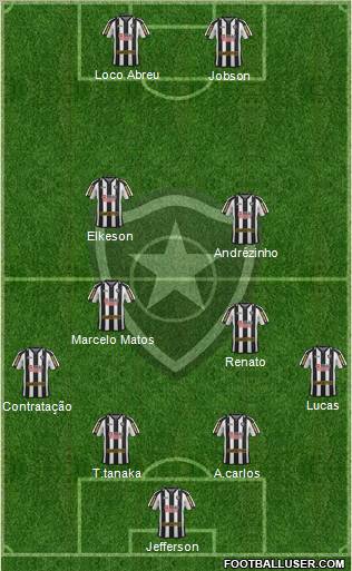 Botafogo FR Formation 2011